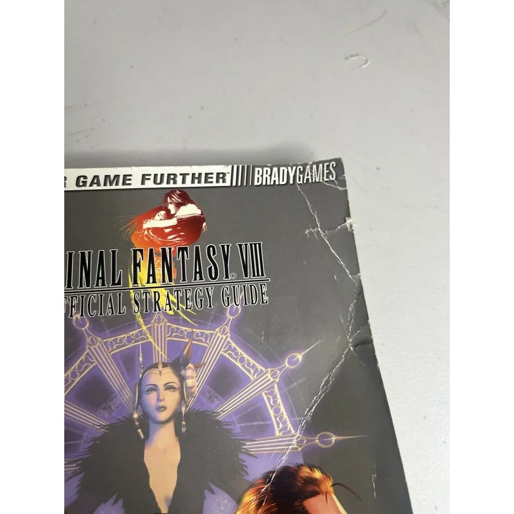 Final Fantasy VIII Official Strategy Guide BradyGames PC  1999